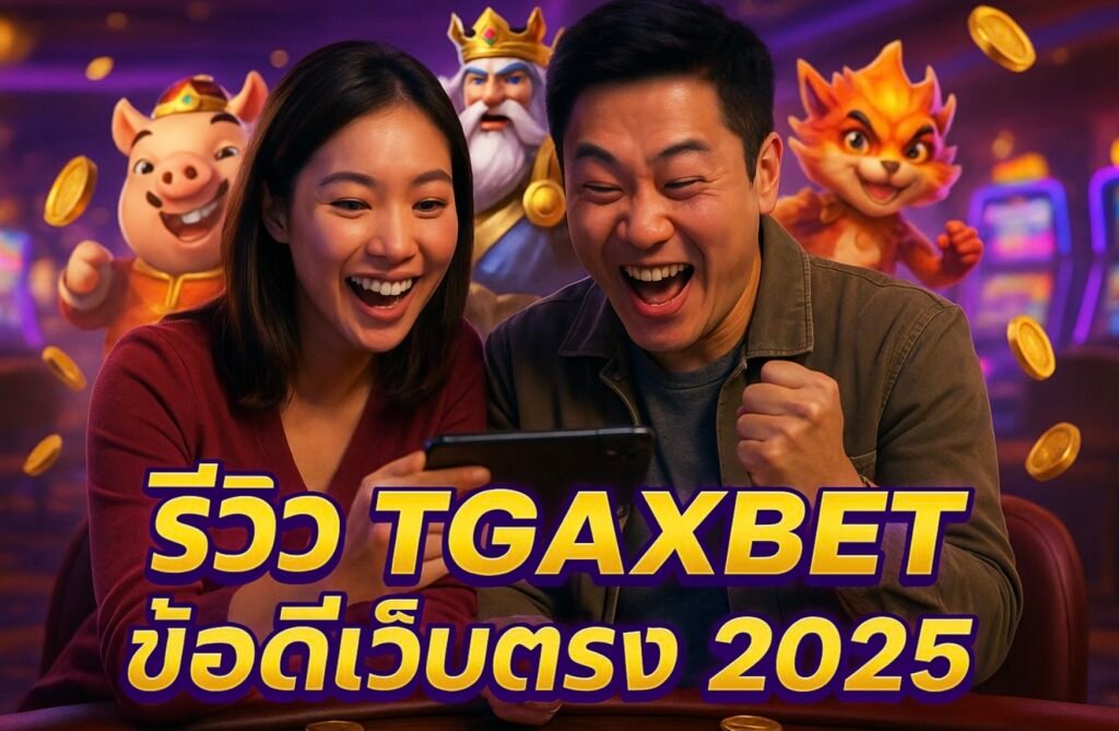 รีวิว TGAXBET ข้อดีเว็บตรง 2025